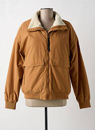 Blouson effet matière satinée marron RAGWEAR femme