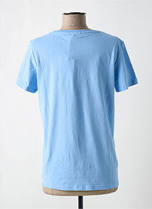 T-shirt sérigraphie manches courtes bleu RAGWEAR femme