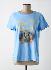 T-shirt bleu RAGWEAR pour femme seconde vue