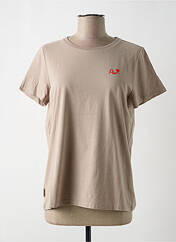 T-shirt marron RAGWEAR pour femme seconde vue