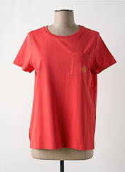 T-shirt rouge RAGWEAR pour femme seconde vue