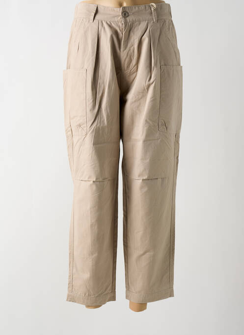 Pantalon 7/8 taille haute taille haute marron RAGWEAR femme