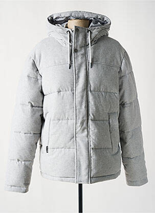 Doudoune poches a capuche gris RAGWEAR homme