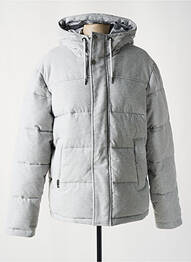 Doudoune manches longues a capuche gris RAGWEAR homme