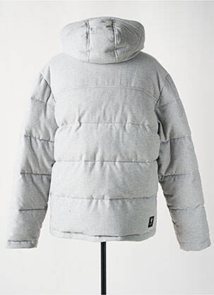 Doudoune poches a capuche gris RAGWEAR homme