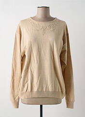 Pull beige MISS MAIL pour femme seconde vue