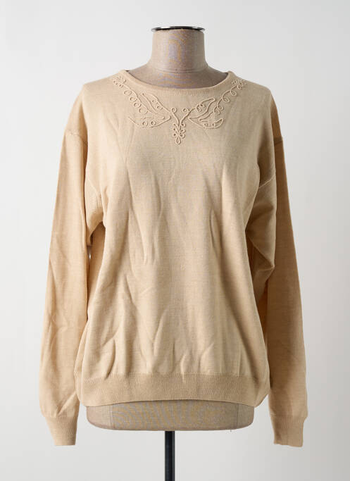 Pull beige MISS MAIL pour femme