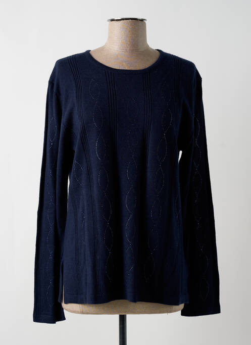 Pull bleu GRIFFON pour femme