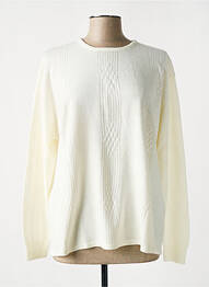 Pull col rond manches longues beige LEWINGER femme