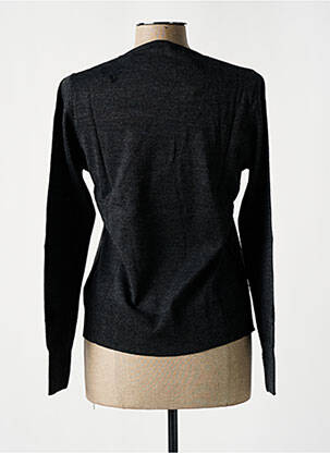 Pull resserrée sur le bas manches longues gris ALAIN MANOUKIAN femme