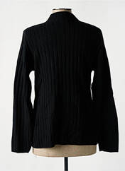 Pull noir PAUSE CAFE pour femme seconde vue