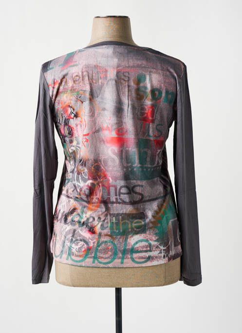 Top gris FRED SABATIER pour femme