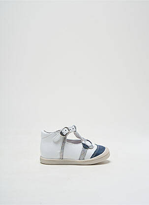Sandales/nu pieds bout rond bout rond blanc BABYBOTTE fille