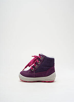 Bottines/boots nubuck bout rond violet SUPERFIT fille