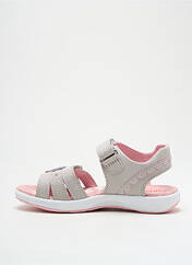 Sandales/Nu pieds gris SUPERFIT pour fille seconde vue