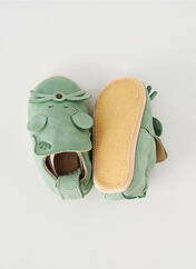 Chaussons/Pantoufles vert EASY PEASY pour garçon seconde vue