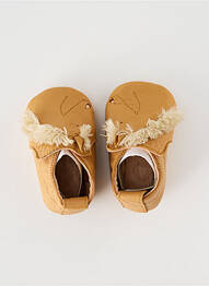 Chaussons/pantoufles type de semelle amortissante bout rond beige EASY PEASY garcon