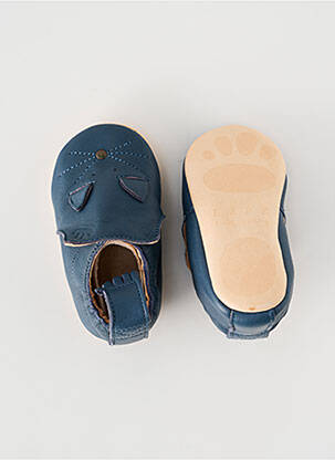 Chaussons/pantoufles type de semelle amortissante bout rond gris EASY PEASY garçon
