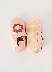 Chaussons/Pantoufles rose EASY PEASY pour fille seconde vue