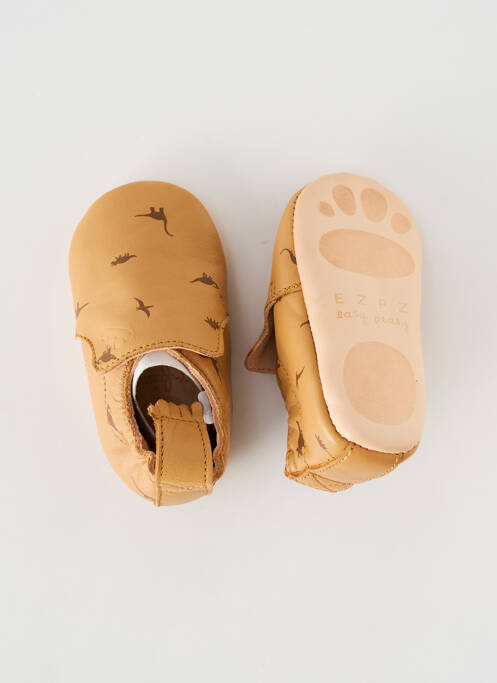 Chaussons/Pantoufles beige EASY PEASY pour garçon