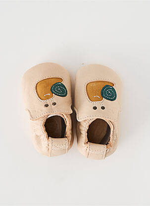 Chaussons/pantoufles type de semelle amortissante bout rond beige EASY P^ garçon