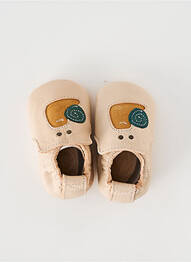 Chaussons/pantoufles type de semelle amortissante bout rond beige EASY P^ garcon