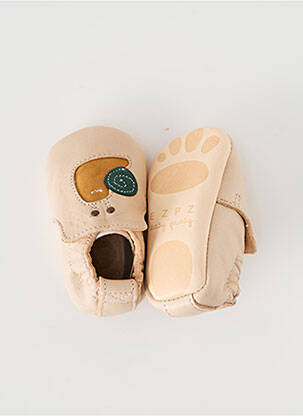 Chaussons/pantoufles type de semelle amortissante bout rond beige EASY P^ garçon