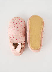 Chaussons/Pantoufles rose EASY PEASY pour fille seconde vue