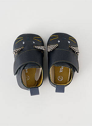Chaussons/pantoufles type de semelle amortissante bout rond bleu MOULIN ROTY fille