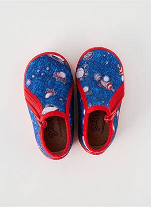 Chaussons/pantoufles type de semelle amortissante bout rond bleu BELLAMY garcon