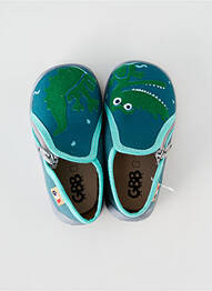 Chaussons/pantoufles type de semelle amortissante bout rond vert GBB garcon