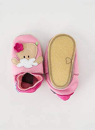 Chaussons/pantoufles type de semelle amortissante bout rond rose INCH BLUE fille