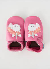 Chaussons/Pantoufles rose INCH BLUE pour fille seconde vue