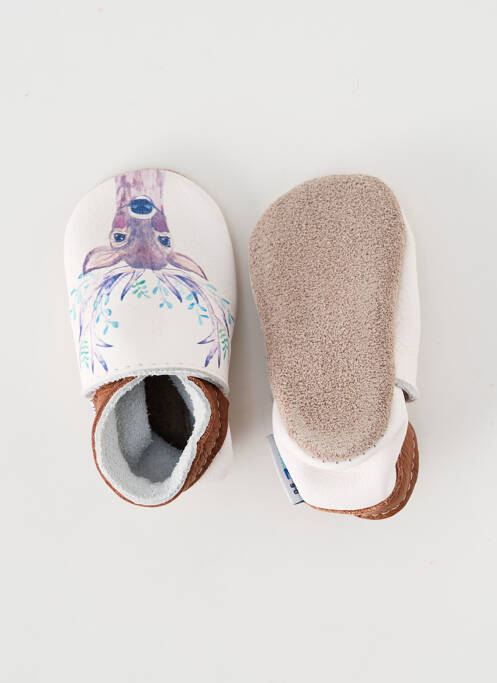 Chaussons/Pantoufles blanc INCH BLUE pour fille