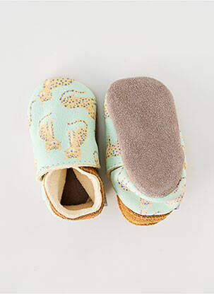 Chaussons/pantoufles type de semelle amortissante bout rond bleu INCH BLUE garçon