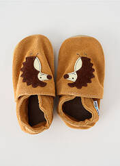 Chaussons/Pantoufles marron INCH BLUE pour garçon seconde vue
