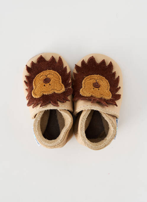 Chaussons/Pantoufles beige INCH BLUE pour garçon
