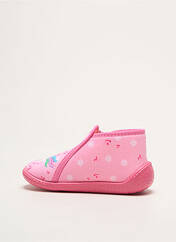 Chaussons/Pantoufles rose TOOTI pour fille seconde vue