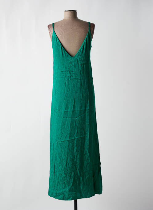 Robe longue vert GRACE & MILA pour femme