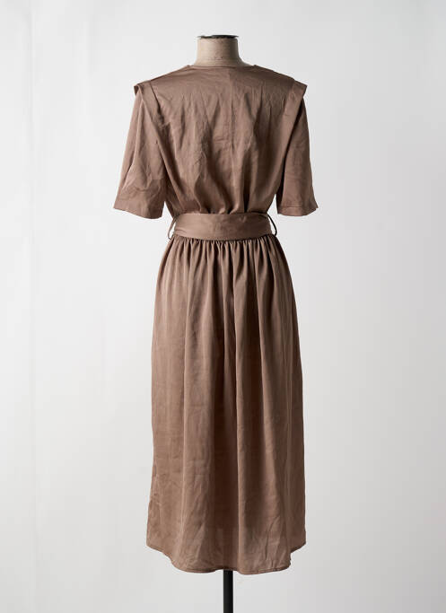 Robe mi-longue vert VINTAGE LOVE pour femme