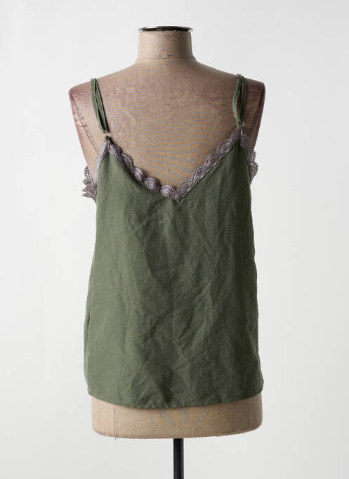 Top vert RUE DES ABBESSES pour femme