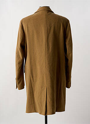 Manteau long manches longues sans capuche beige GANT homme