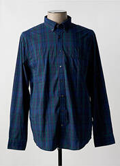 Chemise manches longues bleu GANT pour homme seconde vue