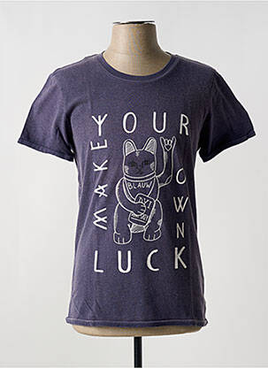 T-shirt violet MAISON SCOTCH pour homme