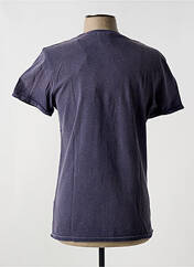 T-shirt violet MAISON SCOTCH pour homme seconde vue