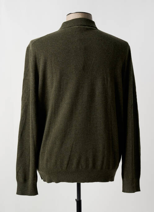 Polo manches longues manches longues vert RALPH LAUREN homme