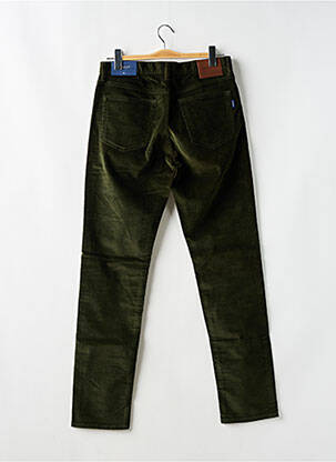 Pantalon slim stretch taille normale vert GANT homme