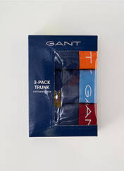 Boxer bleu GANT pour homme seconde vue