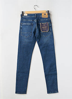Jeans coupe slim stretch taille normale bleu PETROL INDUSTRIES homme