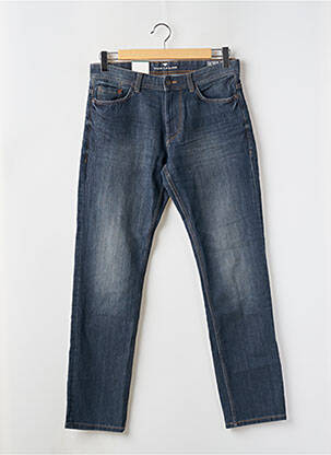 Jeans coupe droite stretch taille normale bleu TOM TAILOR homme
